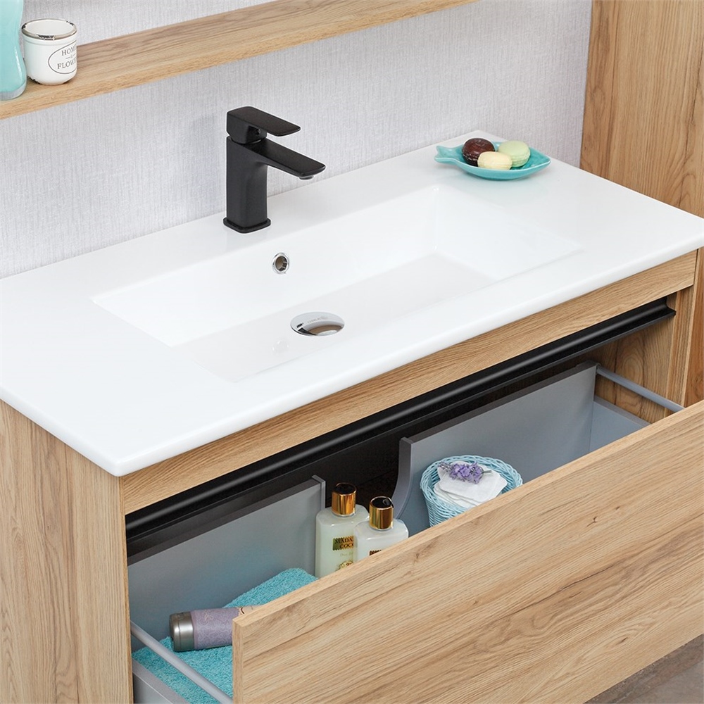 OrkaOrka Patara 100 cm Banyo Dolabı Alt Modülü