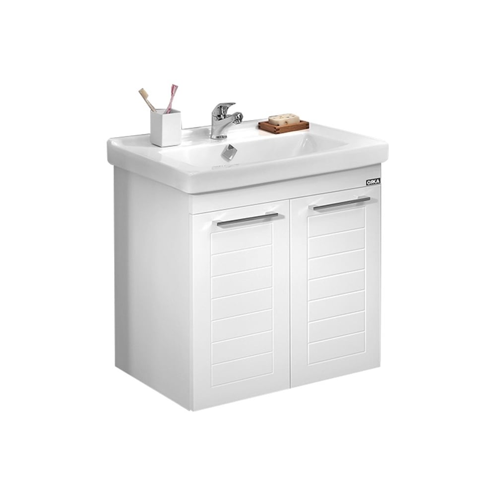 OrkaOrka Perge 65 cm Banyo Dolabı Alt Modülü