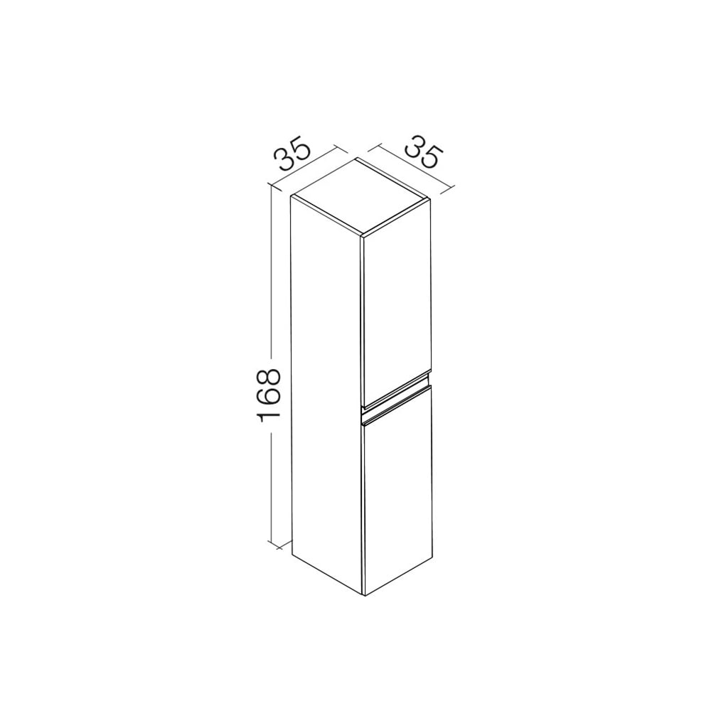 OrkaOrka Terme 35 cm Boy Dolabı
