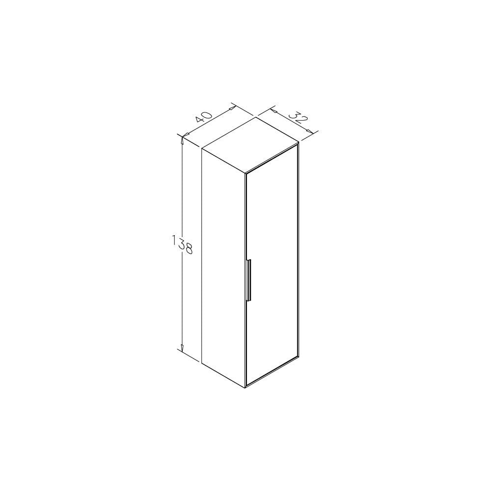 OrkaPatara 100 cm Banyo Dolabı