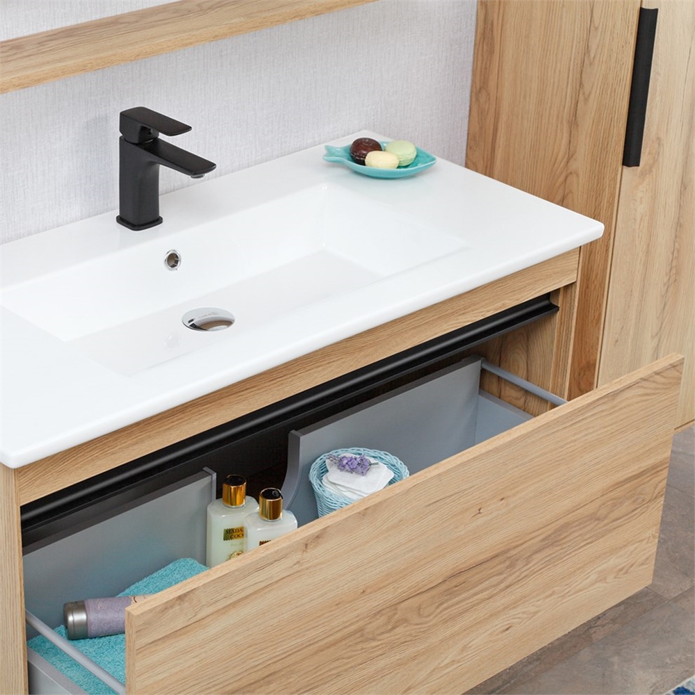 OrkaPatara 100 cm Banyo Dolabı