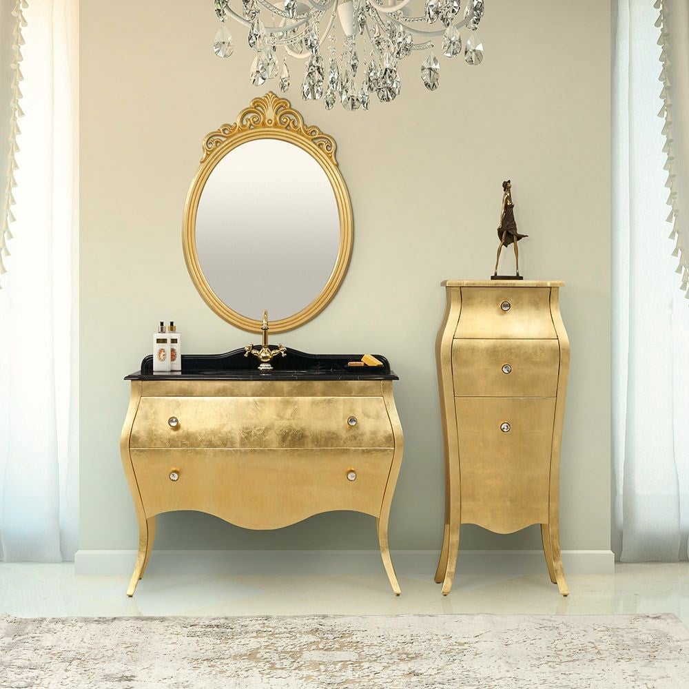 OrkaPrestige 110 cm Banyo Dolabı
