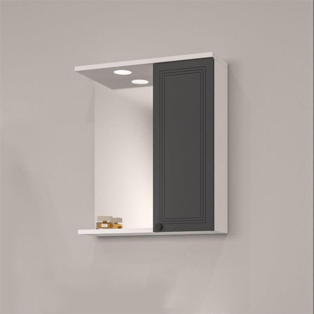 OrkaRio 60 cm Led Spotlu Dolaplı Ayna