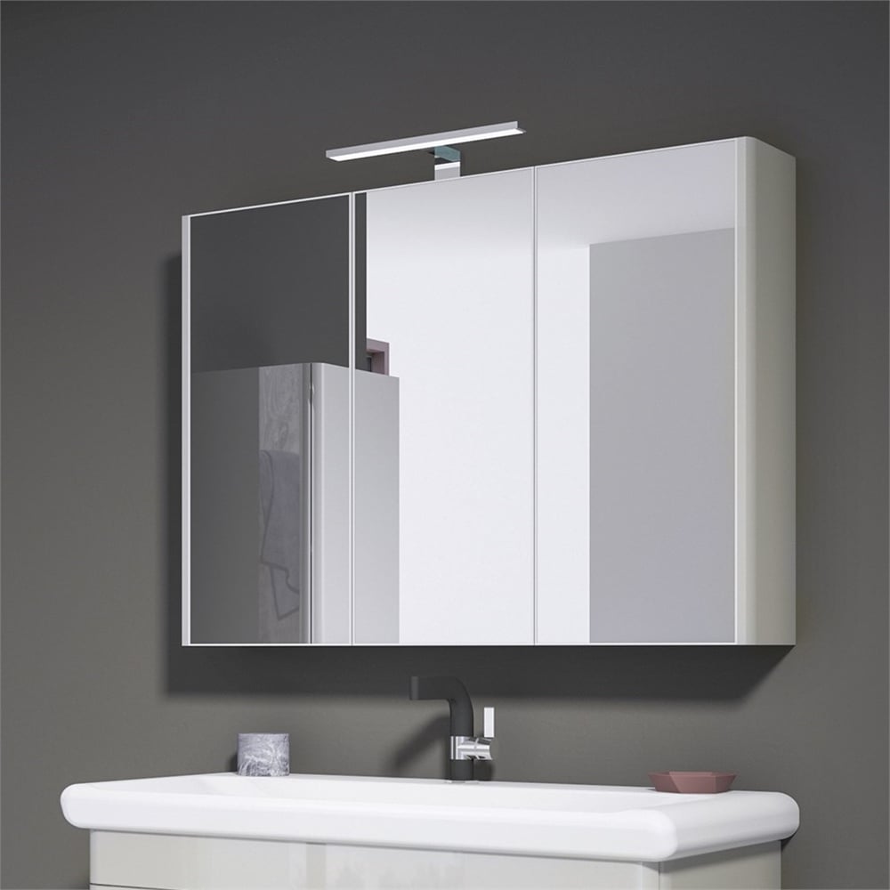 OrkaRose 96 cm Dolaplı Ayna