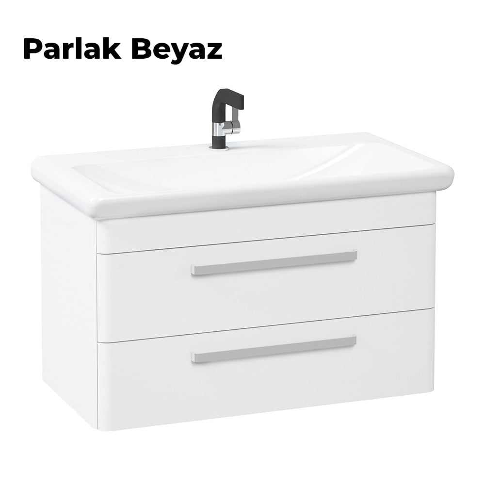 OrkaRose 97 cm Banyo Dolabı Alt Modülü