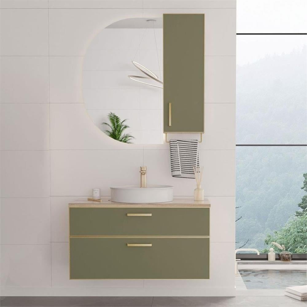 OrkaSalerno 75 cm Banyo Dolabı
