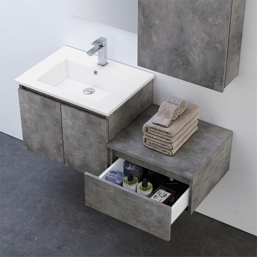 OrkaSidney 110 cm Banyo Dolabı