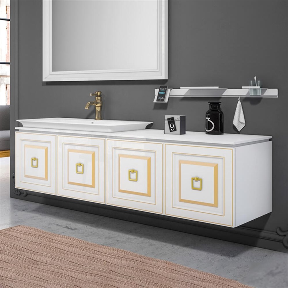 OrkaStyle 160 cm Lavabo Alt Dolabı