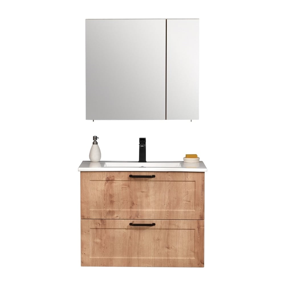 OrkaSu 80 cm Banyo Dolabı