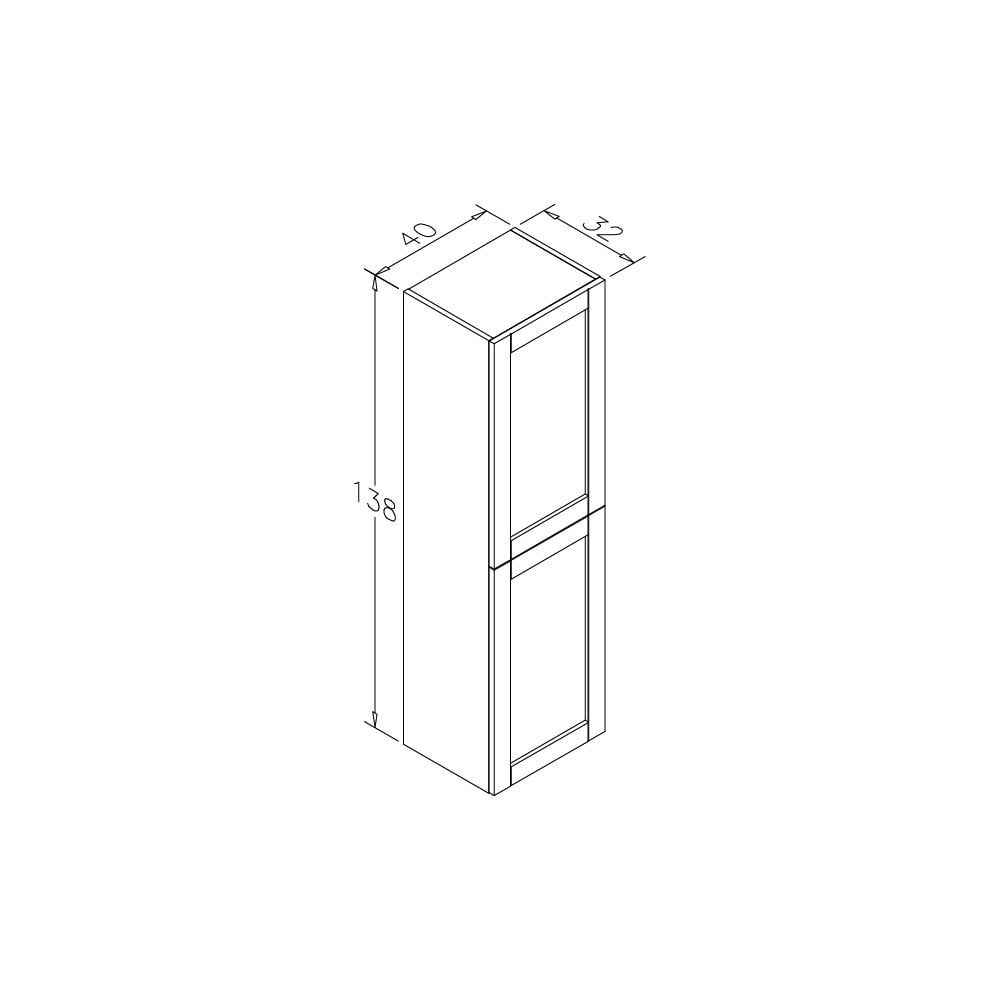 OrkaSu 80 cm Banyo Dolabı