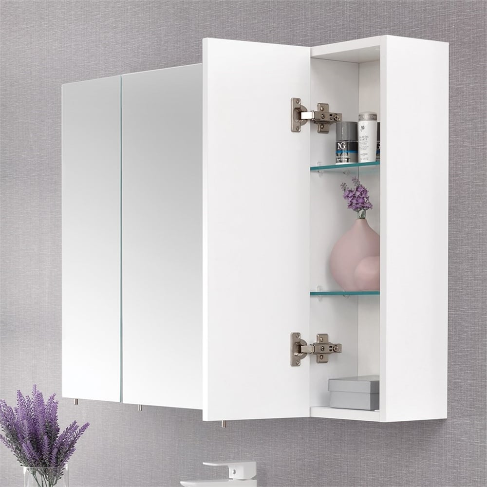 OrkaSu 97 cm Dolaplı Ayna