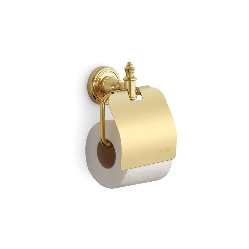 OrkaTopkapı Gold Kapaklı Tuvalet Kağıtlığı