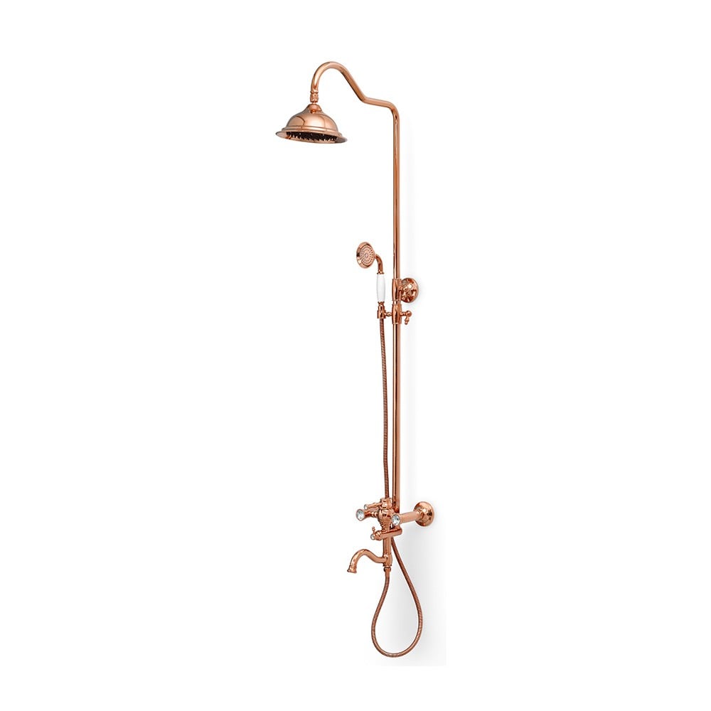 OrkaTopkapı Rose Gold Duş Sistemi