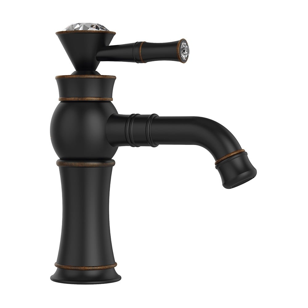 OrkaTopkapı Siyah Antik Lavabo Bataryası