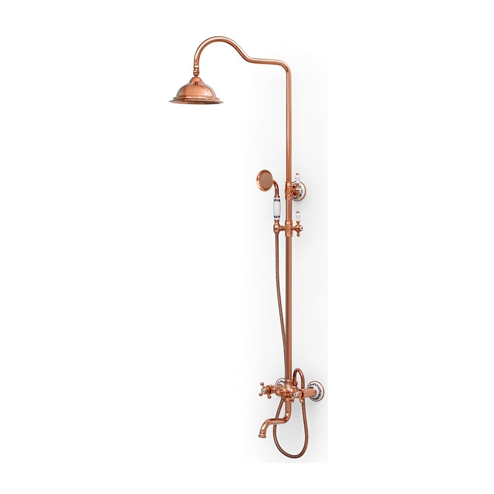 OrkaTruva Rose Gold Duş Sistemi