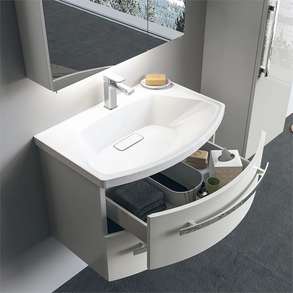 OrkaUrla 110 cm Banyo Dolabı Alt Modülü