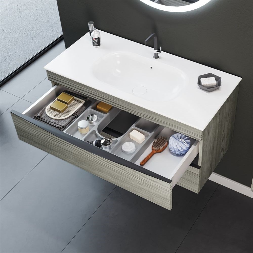 OrkaVento 80 cm Banyo Dolabı Alt Modülü