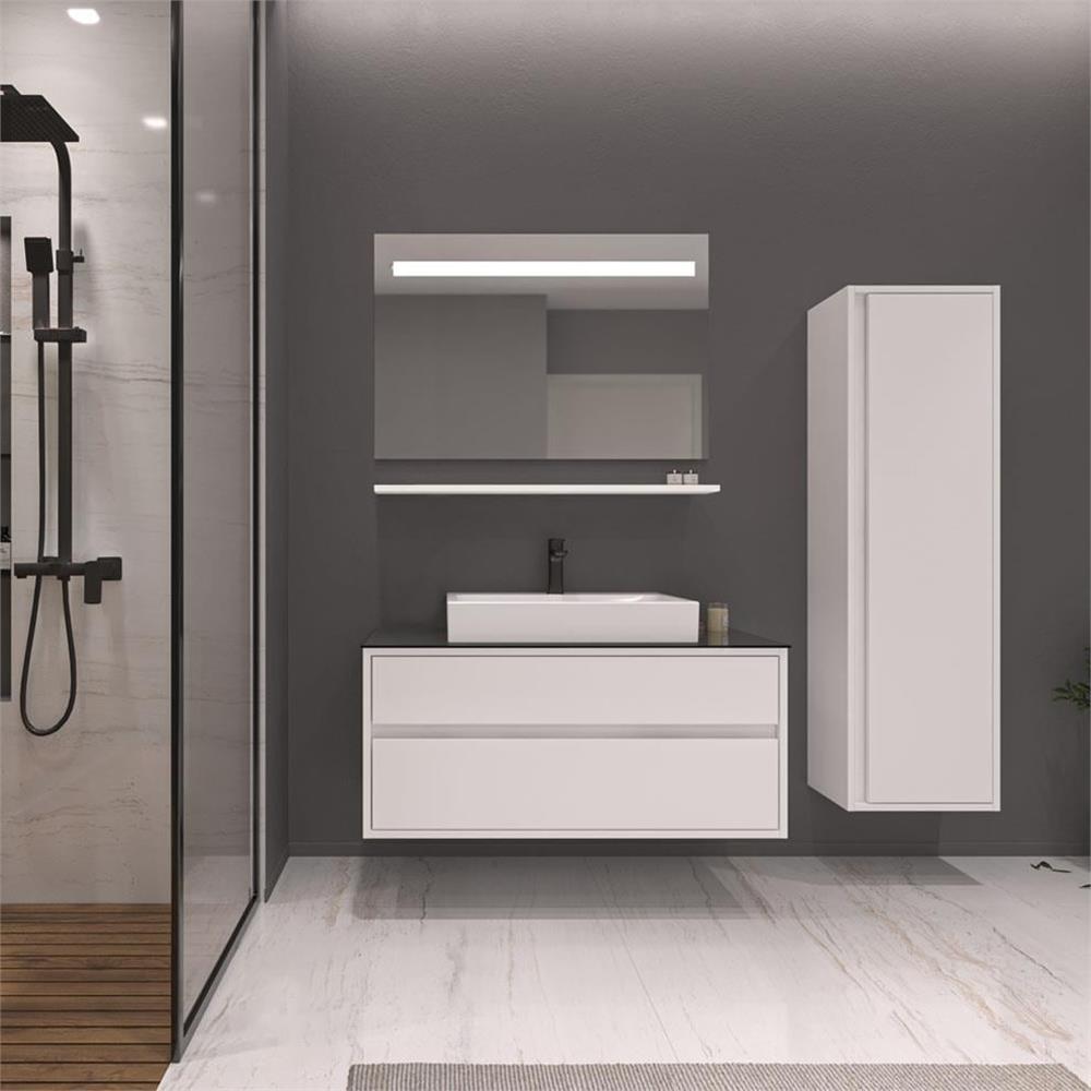 OrkaVerona 100 cm Banyo Dolabı Alt Modülü