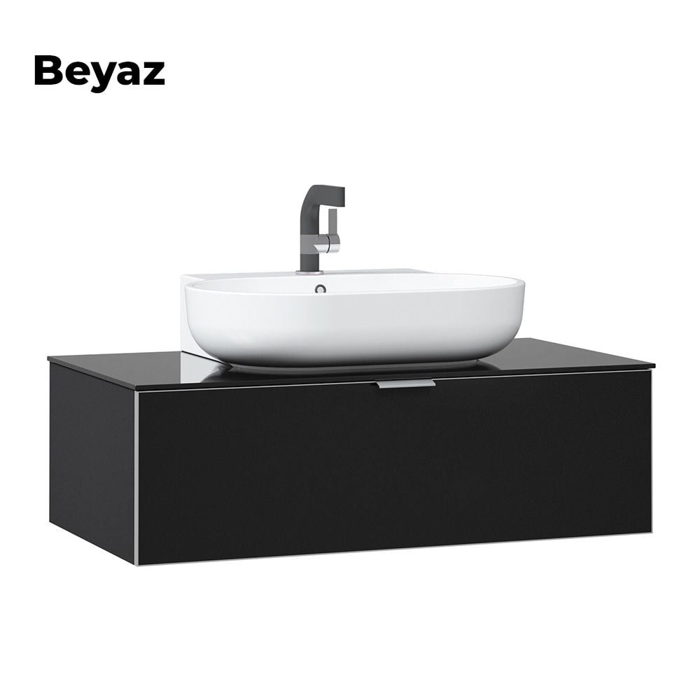 OrkaYalıköy 90 cm Banyo Dolabı Alt Modülü