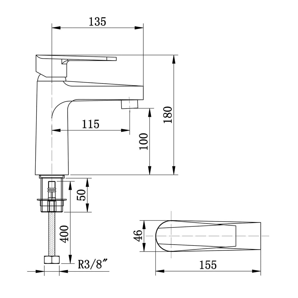 Penta Caprice Lavabo Bataryası CP501