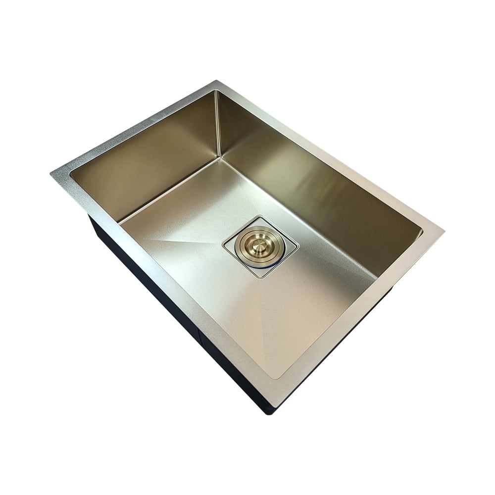 Pure ConceptAltın 60x43 Tek Göz Pas.Çelik Evye