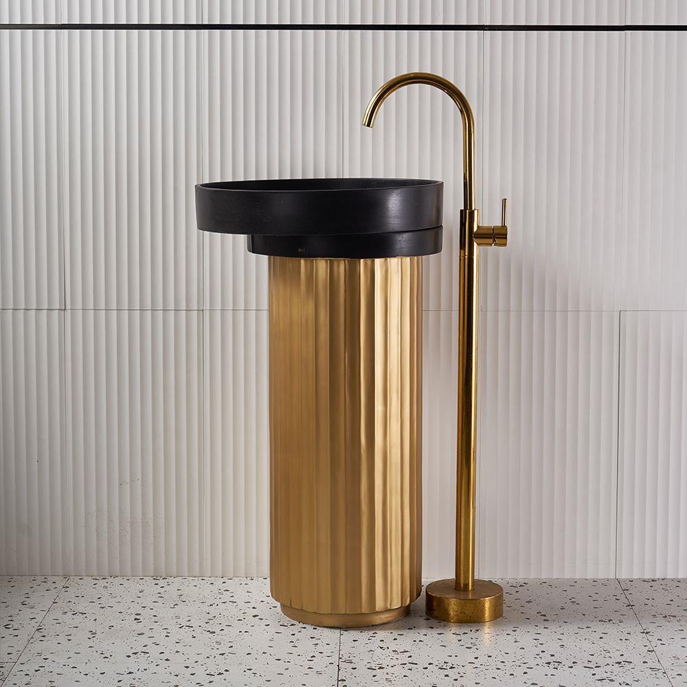 Pure ConceptAntique Altın Monoblok Lavabo