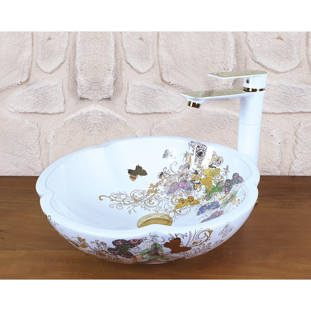 Pure ConceptButterfly White Çanak Lavabo
