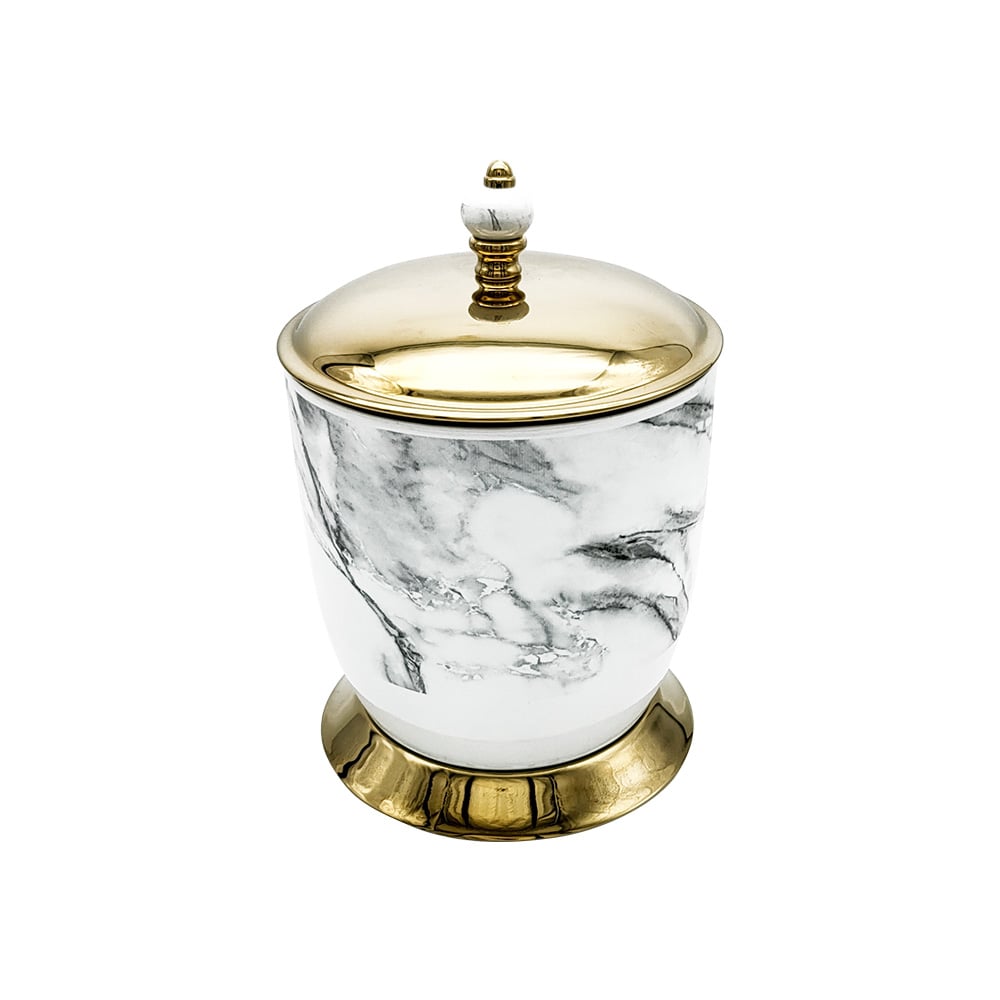 Pure ConceptCalacatta White Gold Çöp Kovası