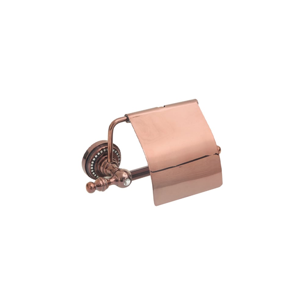 Pure ConceptCrystal / Pvd Rose Gold Kapaklı Kağıtlık