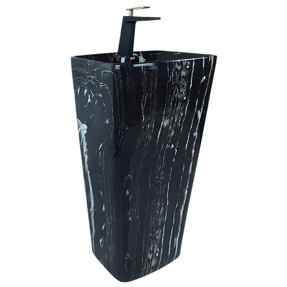 Pure ConceptDeep Black Monoblok Lavabo