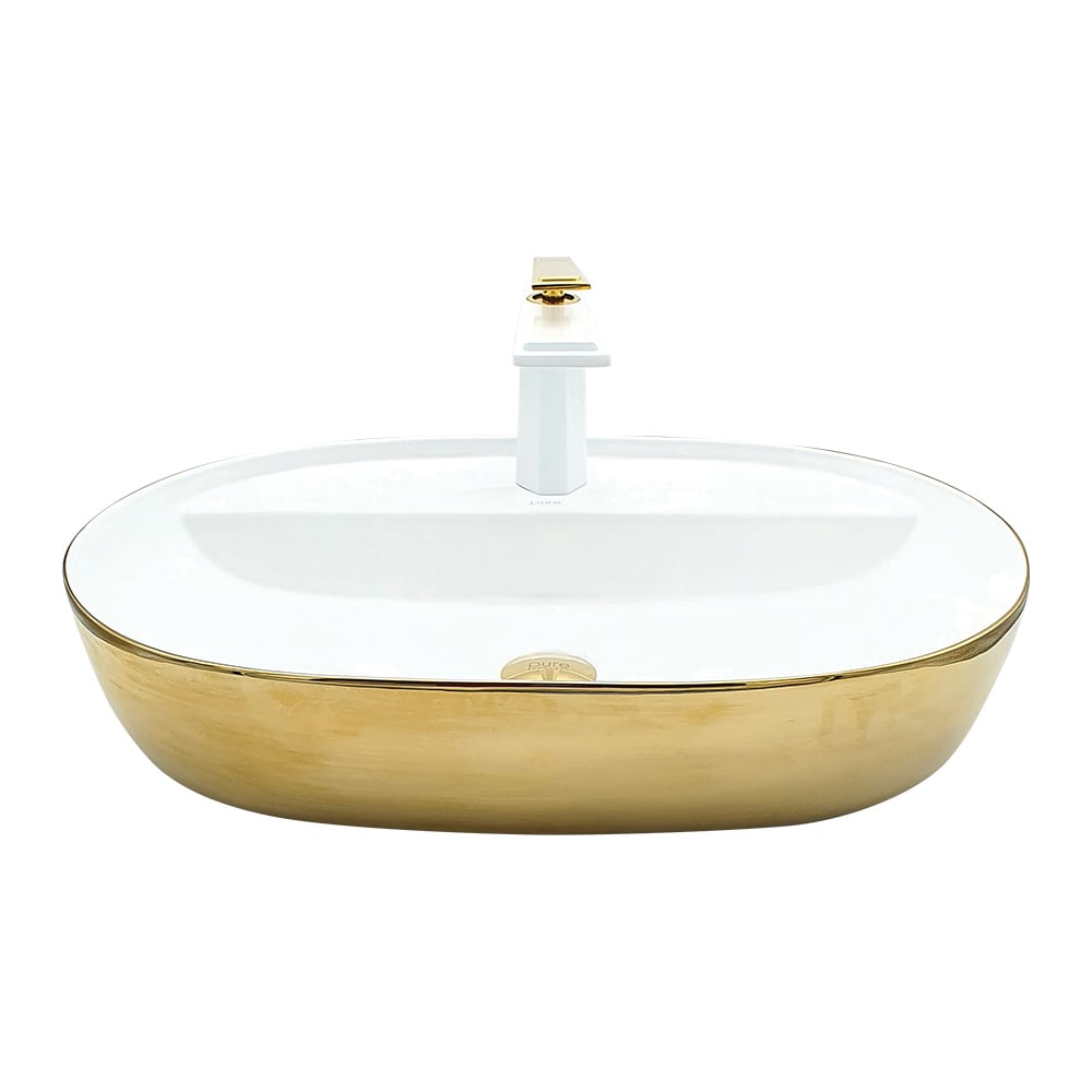 Pure ConceptGold White Çanak Lavabo
