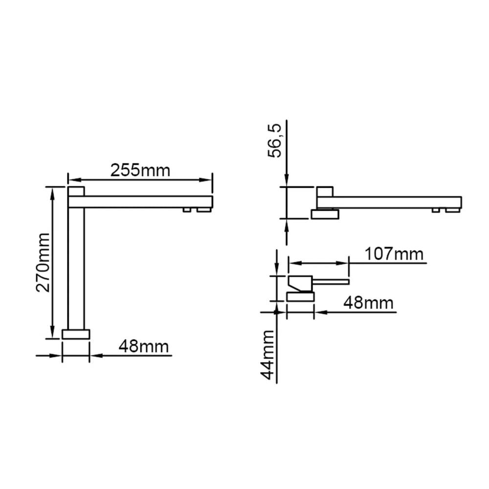 Pure ConceptKrom Amortisörlü Eviye Bataryası
