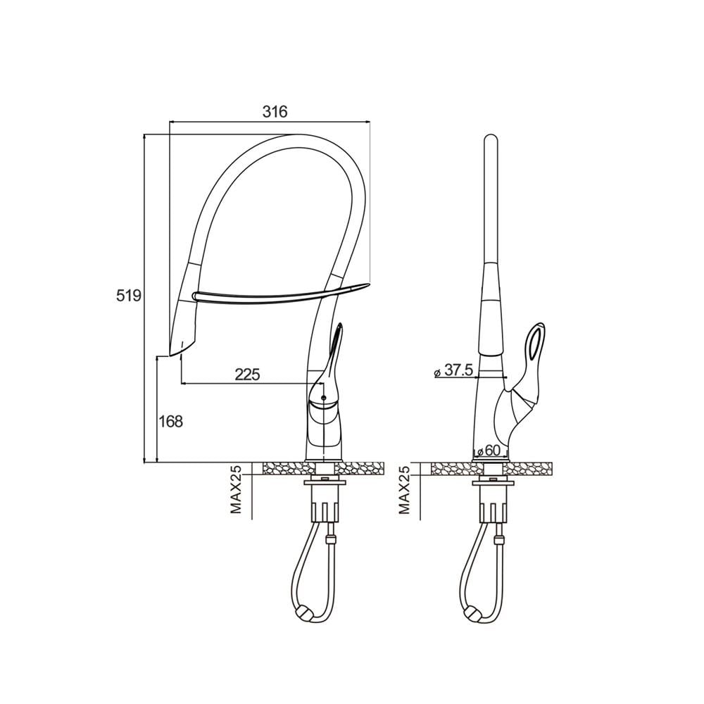 Pure ConceptKrom Spiralli Evye Bataryası