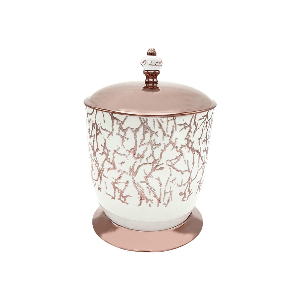 Pure ConceptMarble Bronz Çöp Kovası