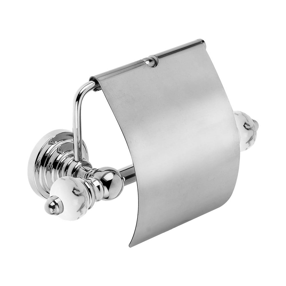 Pure ConceptMarble Krom Kapaklı Kağıtlık