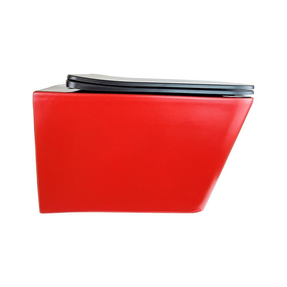 Pure ConceptMat Kırmızı Asma Klozet