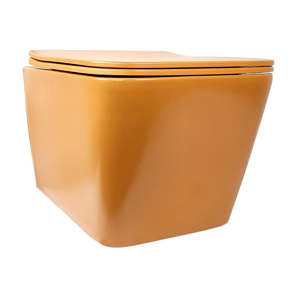 Pure ConceptMat Turuncu Kanalsız Asma Klozet