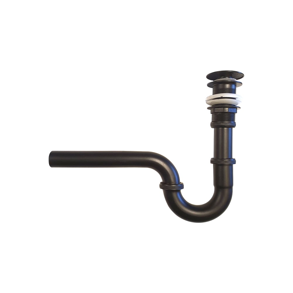 Pure ConceptPop-up U Sifon Paslanmaz Siyah