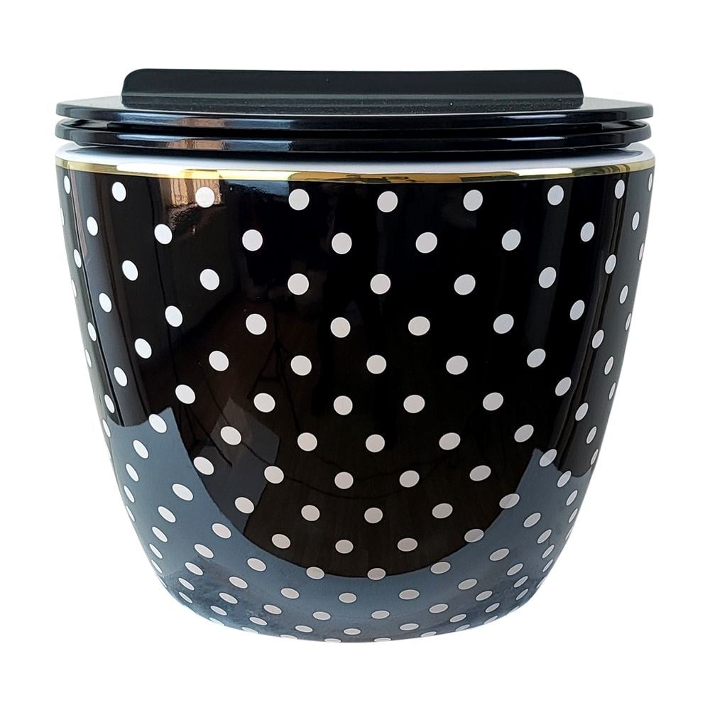 Pure ConceptPuantiye Siyah Kanalsız Asma Klozet