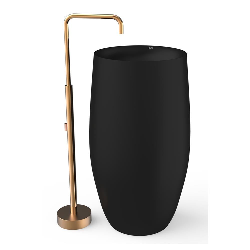 Pure ConceptPure Concept Ellora Mat Siyah Monoblok Lavabo