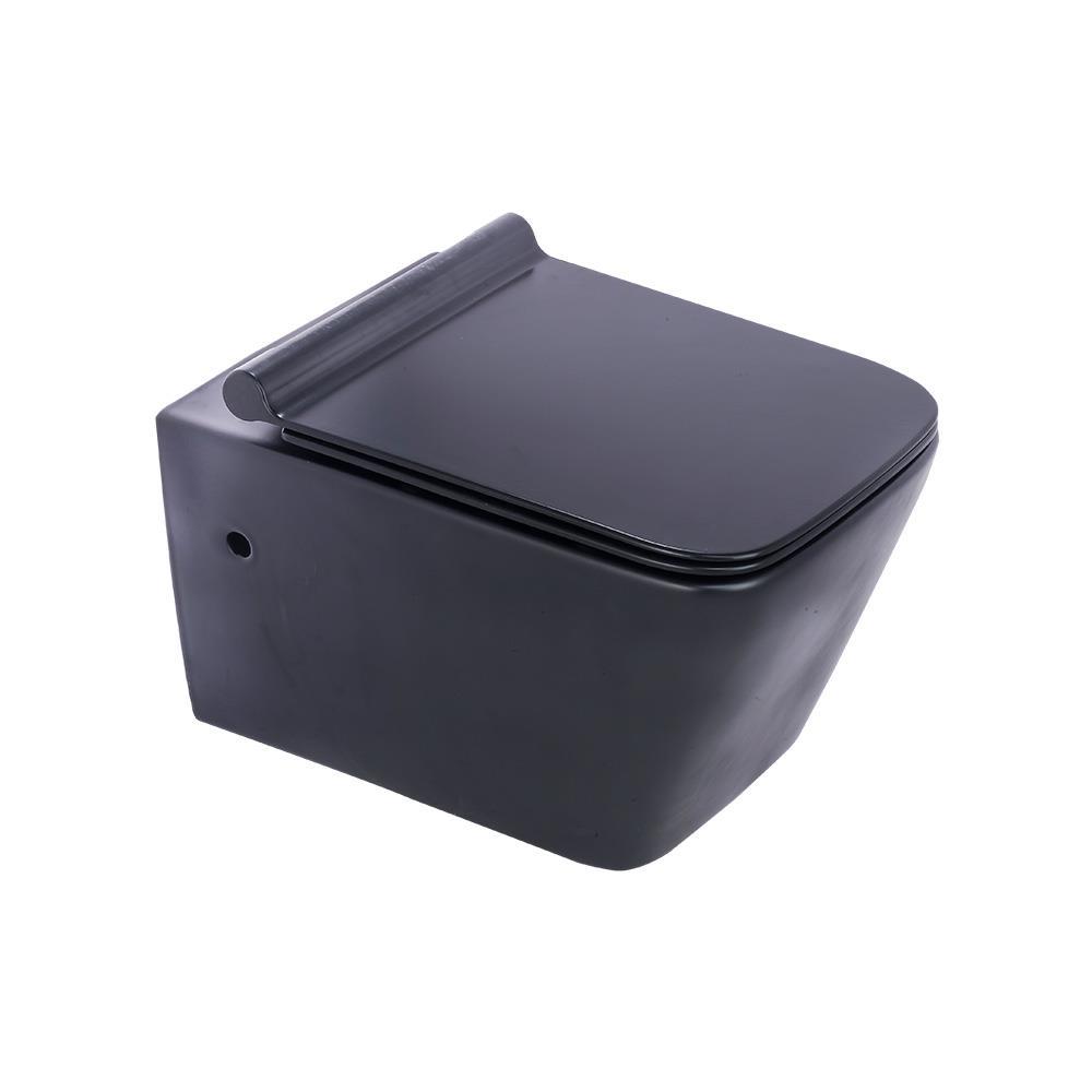 Pure ConceptPure Concept Mat Siyah Kanalsız Asma Klozet ( Outlet )