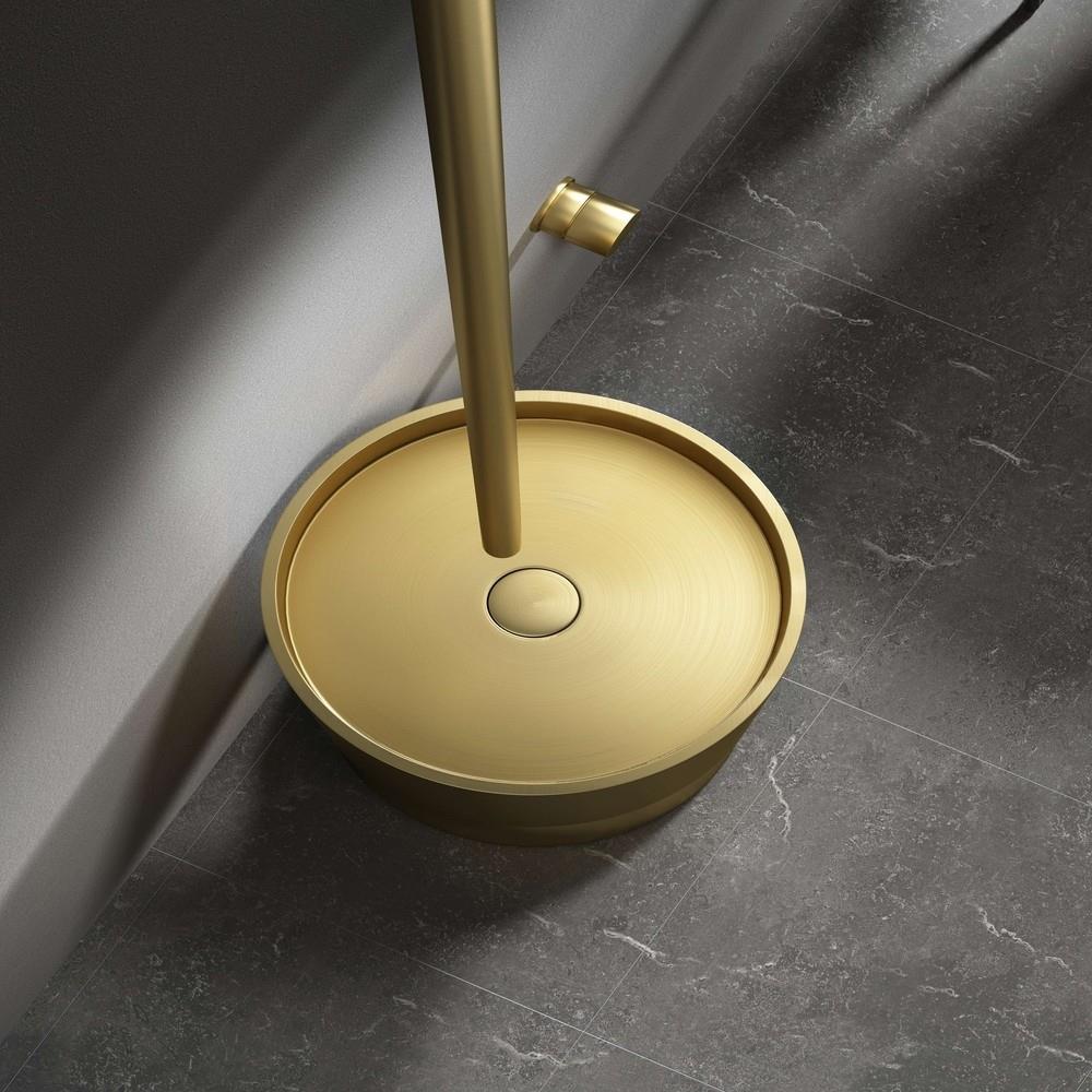 Pure ConceptPure Concept Petite Altın Paslanmaz Monoblok Lavabo