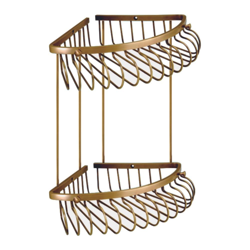 Pure ConceptRoma Antik Altın İkili Dekoratif Süngerlik 18x18 cm