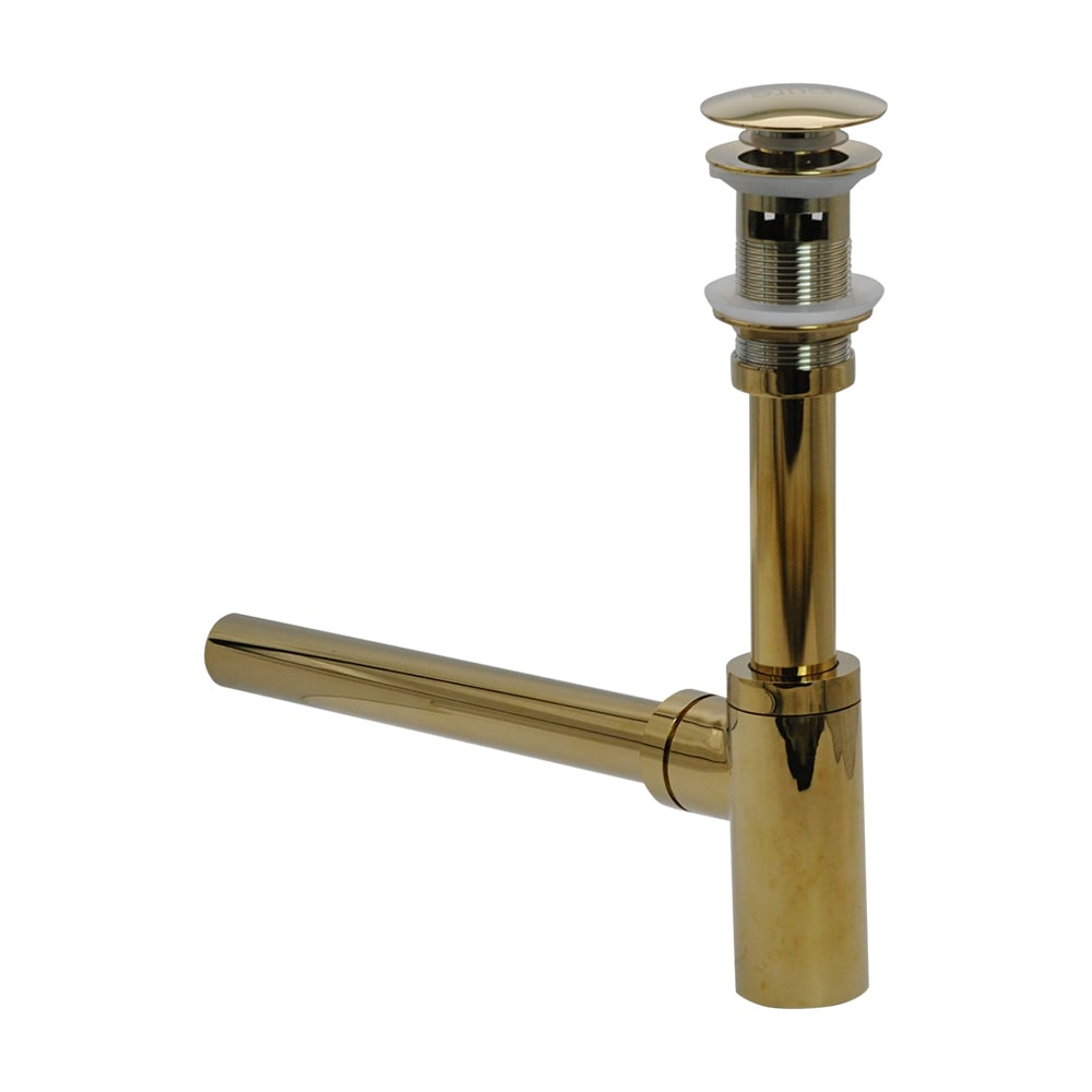 Pure ConceptT Lavabo Sifonu + Pop-Up Pirinç Altın