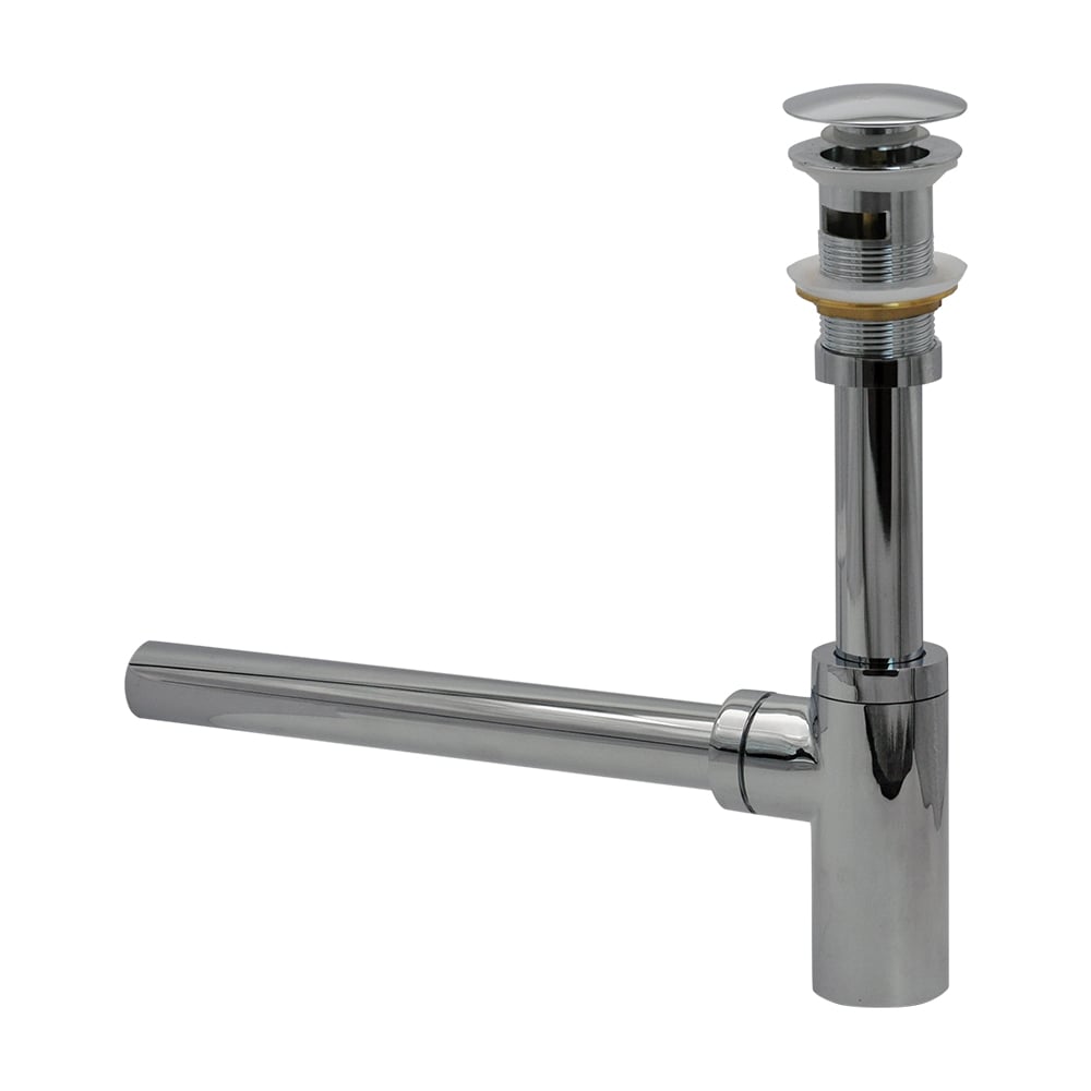 Pure ConceptT Lavabo Sifonu + Pop-Up Pirinç Krom