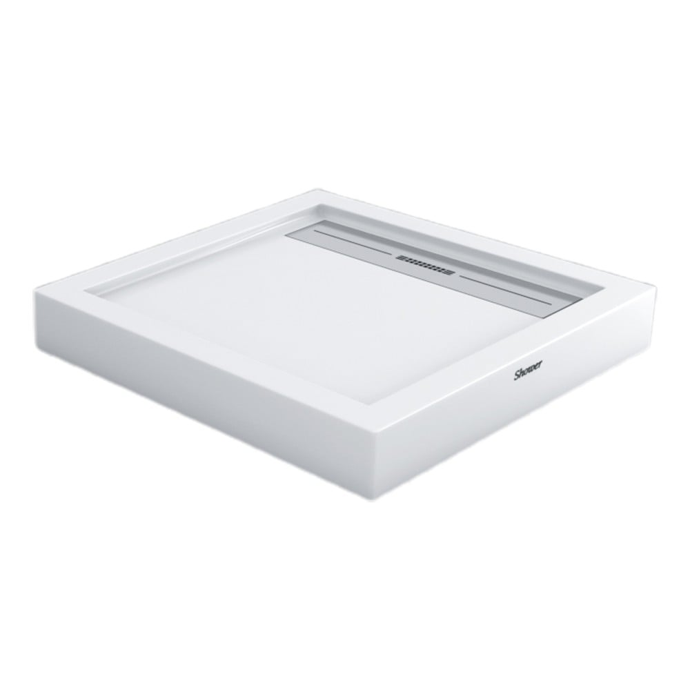 Shower100x100 Drop Kare Monoblok Duş Teknesi