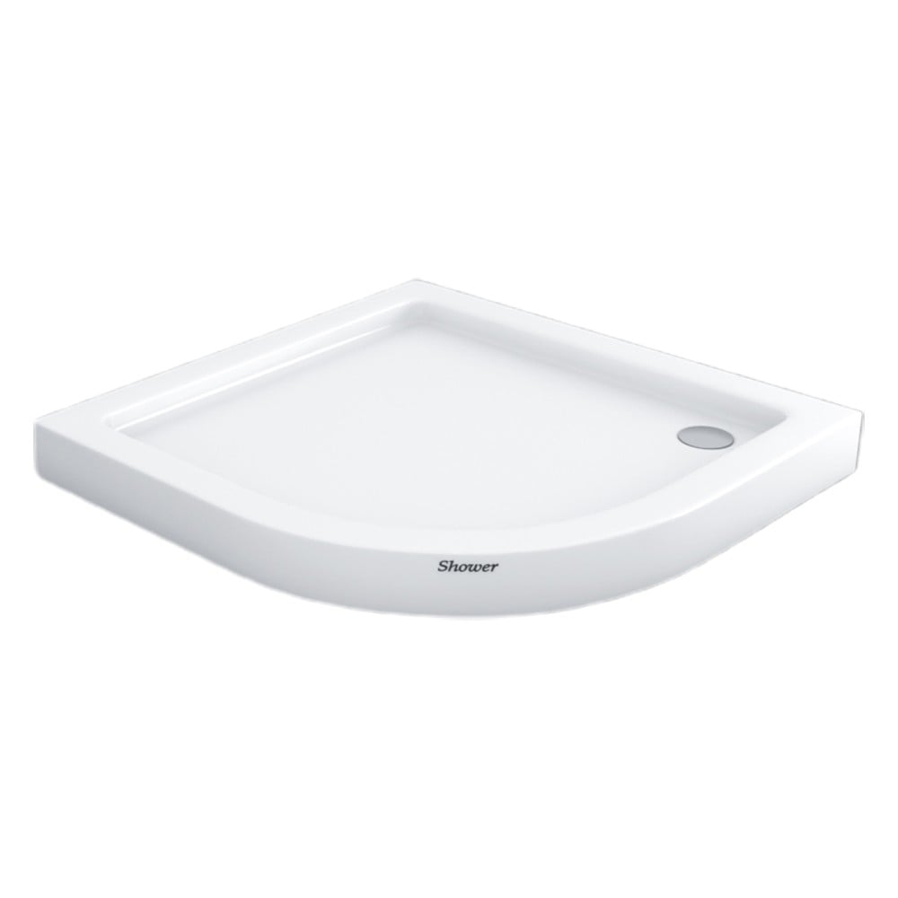 Shower110x110 Baffy Oval Monoblok Duş Teknesi