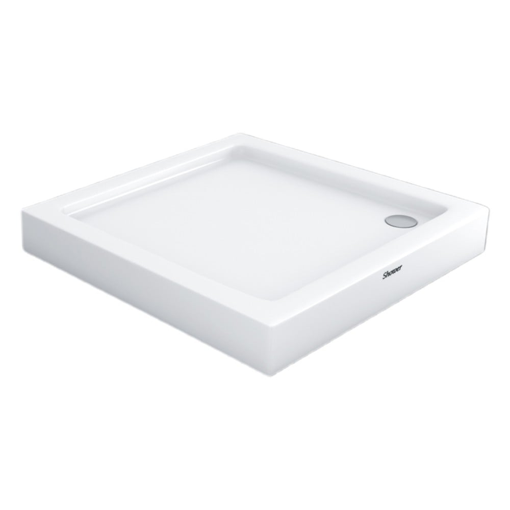 Shower75x75 Coral Kare Monoblok Duş Teknesi
