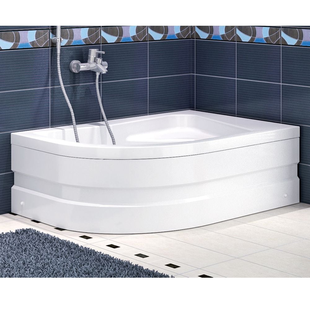 Shower80x100 Ferisya Oval Mini Küvet