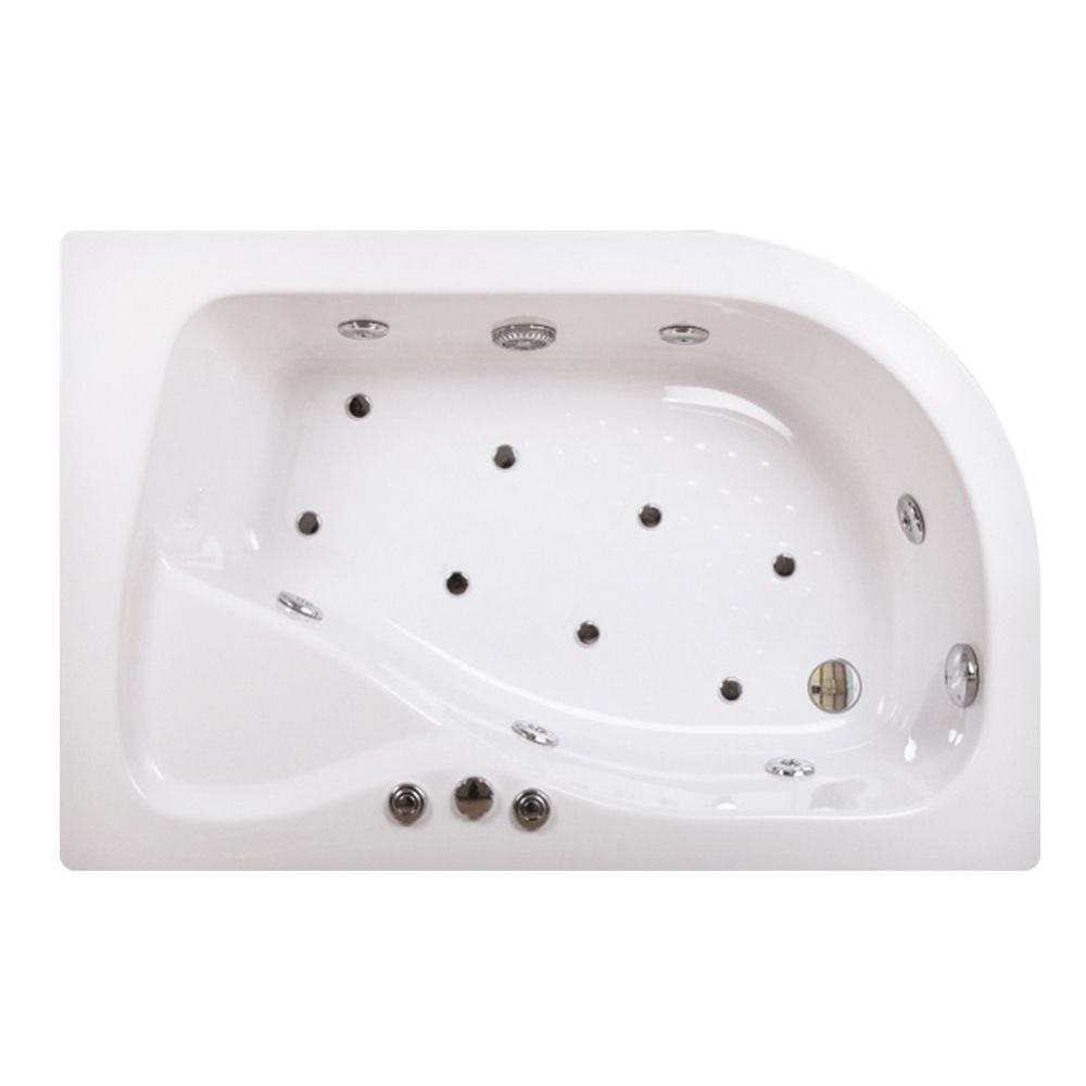 Shower80x110 Ferisya Oval Mini Küvet